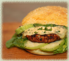 Chipotle Pork Cheeseburgers