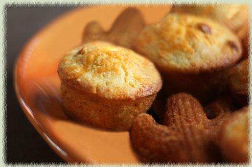 Chile Cheese Corn Muffins