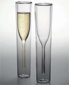 Inside Out Champagne Glasses