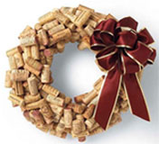 Wine Cork Wreath