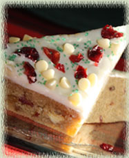 Cranberry Bliss Bars