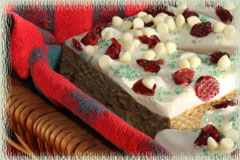 Cranberry Bliss Bars