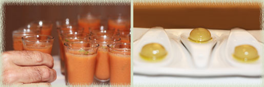 Gazpacho & Liquid Olives