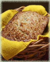 Coconut Banana Bread with Lime Glaze