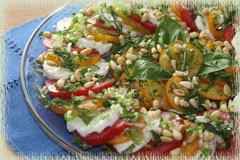 Caprese Salad Con Pignoli