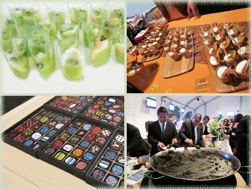 Mystery Taste; Butterscotch Budino; Handmade Organic Truffles; Preparing Fideua