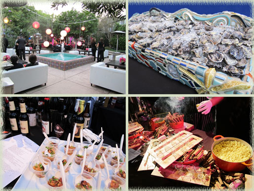 VIP Lounge; Oyster Display; Boneyard Bistro; jər–nē restaurant + bar