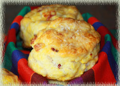 Maple Bacon Biscuits