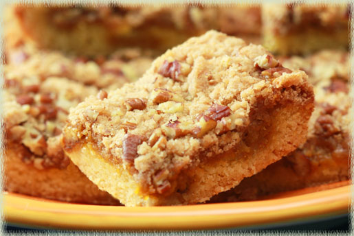 Pumpkin Butter Pecan Dessert Bars