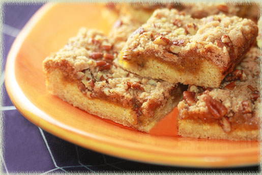 Pumpkin Butter Pecan Dessert Bars