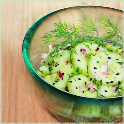 Viennese Cucumber Salad