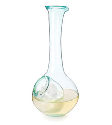 Recycled Windshield White Wine Decanter from uncommon goods