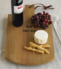 Barrel Stave Breadboard from VivaTerra
