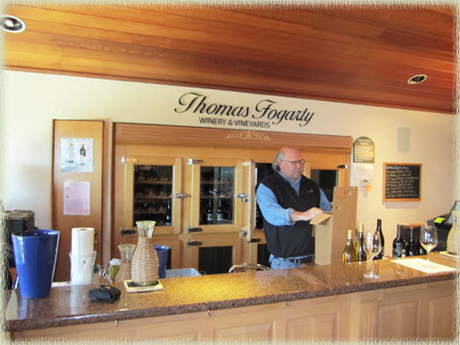 Rick Davis, tasting room manager