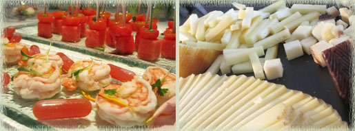 Some Food Selections at the Ribera del Duero Event