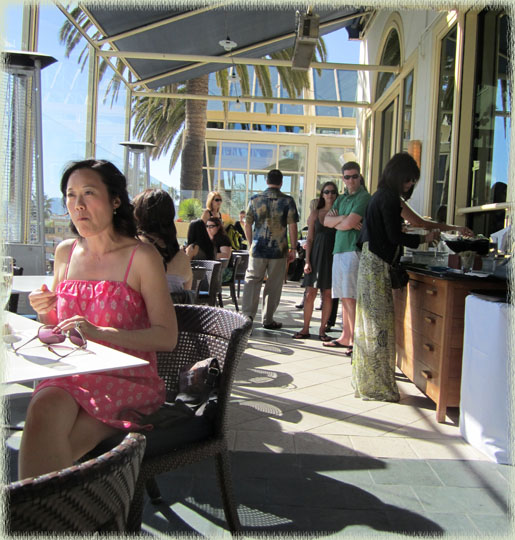 Champagne & Appetizers at Loews