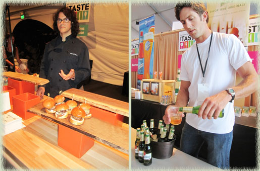 Chef Kerry Simon & Grolsch Beer Stud