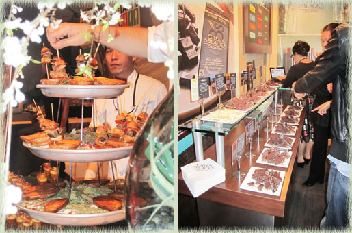 Skewered Mini-Burgers & Green & Black's Organic Chocolate