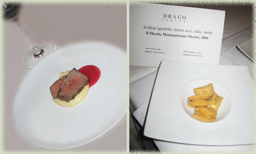 Venison saddle & Scallop agnolotti
