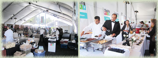Scenes from Day 2 of The Taste