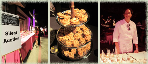 Silent Auction; Hellfire Pepper Jelly Peanut Butter Cookies; Suzanne Tracht with her pudding
