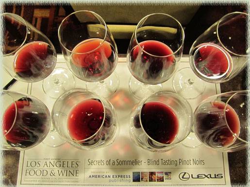 Eight Pinot Noirs