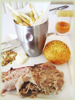 Food at the Sonoma Tasting
