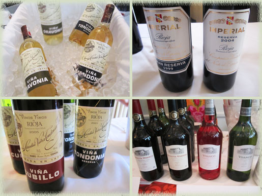 Various Rioja Wines