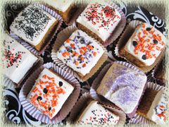 Paul's Pumpkin Bars with Leah's Cream Cheese Frosting