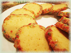 Meyer Lemon Butter Cookies