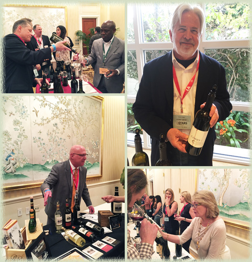 Representatives of Frank Family Vineyards; COHO Wines; Coup de Foudre; Round Pond Estate