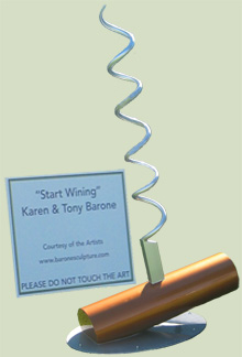 Corkscrew Sculpture