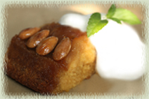 Apple–Almond Upside Down Cake