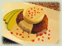 Caribbean Crab Cakes Benedict