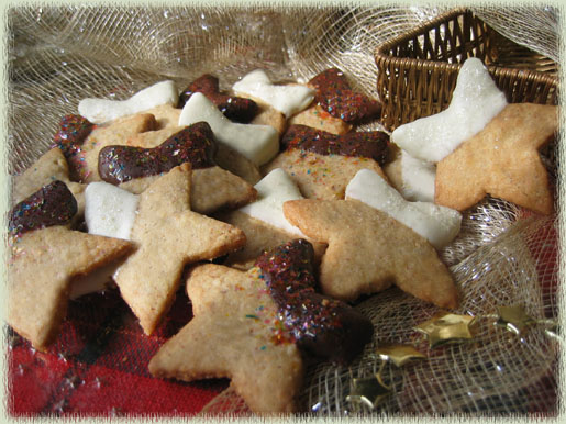 Almond Shortbread Wafers