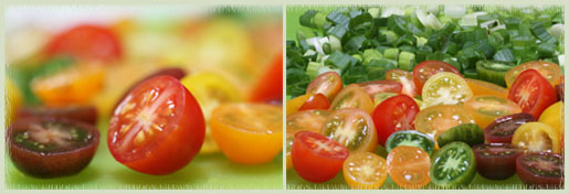 Mini Heirloom Tomatoes