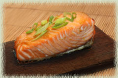 Planked Salmon