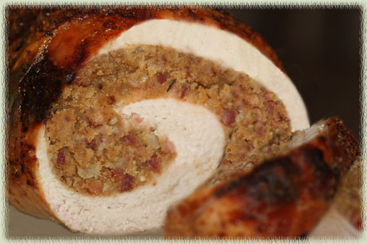 Tuscan–Style Turkey Breast with Sage Gravy