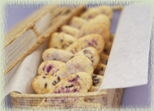 Iced Lavender Lemon Tea Cookies