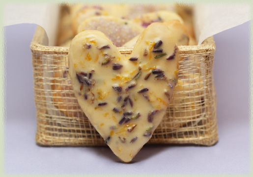 Iced Lavender Lemon Tea Cookies